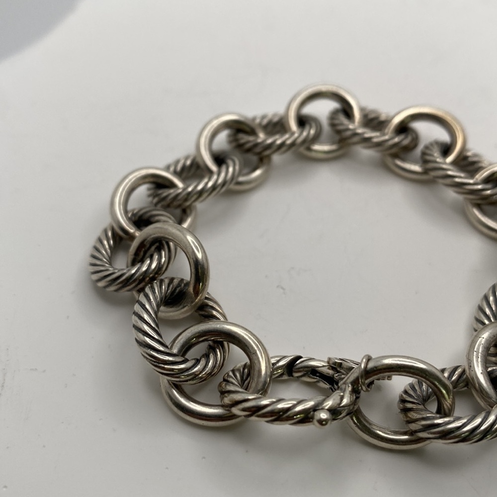 David yurman Oval Link Chain Bracelet in Sterling Silver - Picture 11 of 11